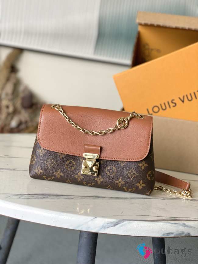 Uubags Louis Vuitton M28424 Madeleine BB Bag In Monogram Cognac 24x15x9cm - 1