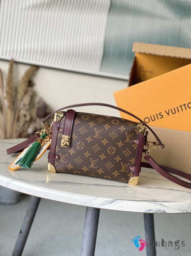 Uubags Louis Vuitton M28569 Side Trunk MM Bag Monogram Ebene 23.5x8.5x16cm - 1