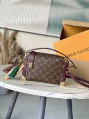Uubags Louis Vuitton M28569 Side Trunk MM Bag Monogram Ebene 23.5x8.5x16cm - 1