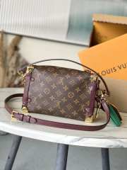 Uubags Louis Vuitton M28569 Side Trunk MM Bag Monogram Ebene 23.5x8.5x16cm - 6