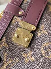 Uubags Louis Vuitton M28569 Side Trunk MM Bag Monogram Ebene 23.5x8.5x16cm - 2