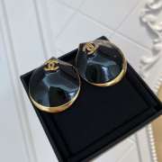 Uubags Chanel Stud Earrings Metal & Resin Golden  - 6