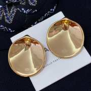 Uubags Chanel Stud Earrings Metal & Resin Golden  - 4