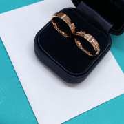 Uubags Tiffany T Narrow Diamond Ring in Rose Gold - 5