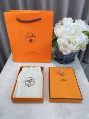 Uubags Hermes Etriviere ring in white gold set with diamonds - 4