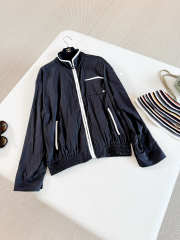 Uubags Chanel Jacket Mixed Fibres In Black & White - 1