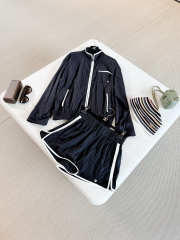 Uubags Chanel Jacket Mixed Fibres In Black & White - 2