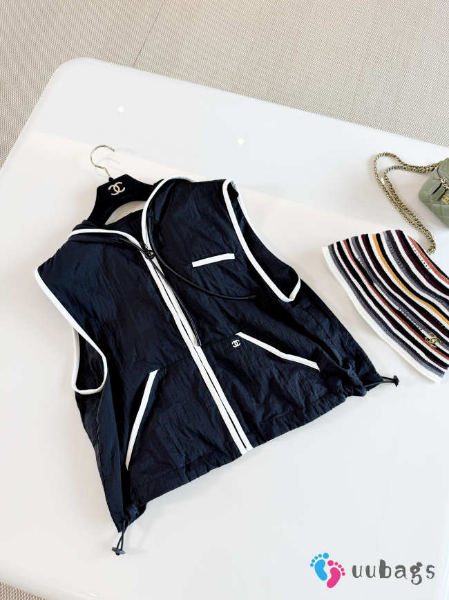 New Collection 2026 Chanel Jacket Mixed Fibers In Black & White P81071 - 1