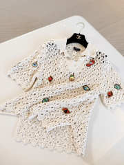 New Collection 2026 Chanel Shirt Cotton & Silk In Light Beige - 6