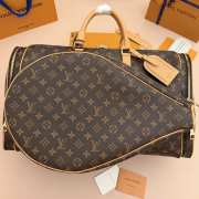 Uubags Louis Vuitton M28848 Keepall 50 Tennis Bag Monogram Canvas Material 52x30x23cm - 1