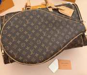 Uubags Louis Vuitton M28848 Keepall 50 Tennis Bag Monogram Canvas Material 52x30x23cm - 3