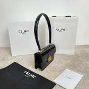Uubags Celine Teen Josephine Patent Leather Bag In Black 18.5x13x5cm - 4