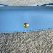 Uubags Celine Trio Flap Bag In Sky Blue Smooth Lambskin Leather 22.5x13x3.5cm - 3