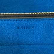 Uubags Celine Trio Flap Bag In Black Smooth Lambskin Leather 22.5x13x3.5cm - 2