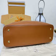 Uubags Louis Vuitton M28439 Capucines Weekender Bag In Tan Canvas And Cowhide Leather 43.5x15.5x16cm - 6