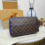 Uubags Louis Vuitton M29143 Speedy Soft 30 Bag In Neon Wave 30x17x21cm - 4