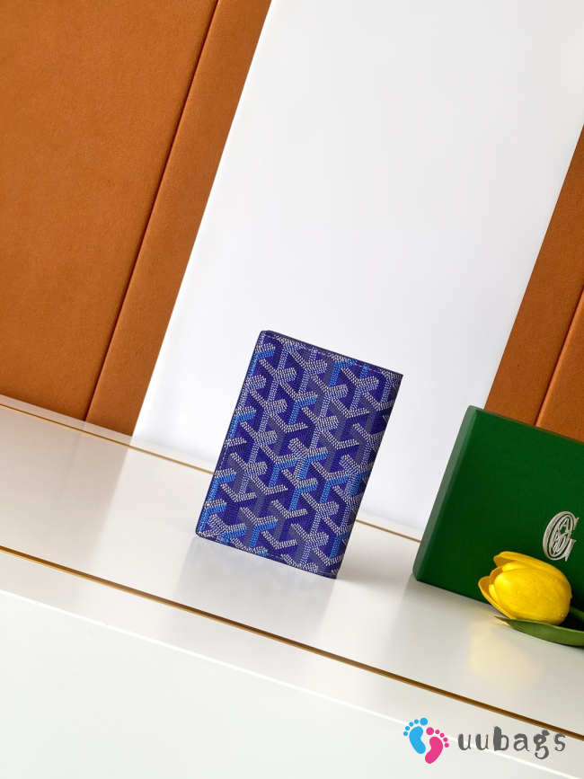 Uubags Goyard Grenelle Passport Cover In Purple 14x10x1.5cm - 1