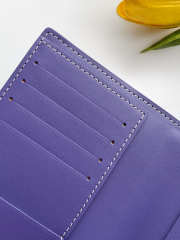 Uubags Goyard Grenelle Passport Cover In Purple 14x10x1.5cm - 2
