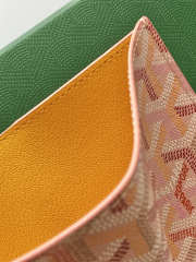 Uubags Goyard Grenelle Passport Cover In Pink 14x10x1.5cm - 4