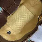 Uubags Gucci GG Marmont small tote bag in sand and brown GG canvas 17.5x17x12.5cm - 4