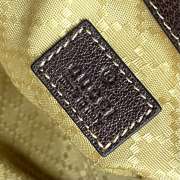 Uubags Gucci GG Marmont small tote bag in sand and brown GG canvas 17.5x17x12.5cm - 2