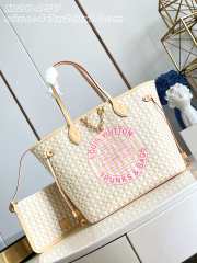 Uubags Louis Vuitton M28457 Neverfull MM Bag In Banana Yellow 47x28x14cm - 1