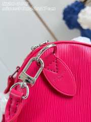 Uubags Louis Vuitton M29466 Speedy Soft 30 Bag In Rose Miami Pink 30x21x17cm - 4