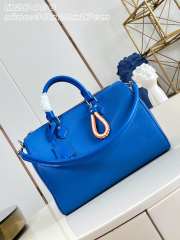 Uubags Louis Vuitton M29096 Speedy Soft 30 Bag In Ocean Blue 30x21x17cm - 1