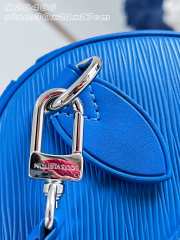 Uubags Louis Vuitton M29096 Speedy Soft 30 Bag In Ocean Blue 30x21x17cm - 6