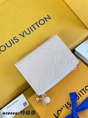 Uubags Louis Vuitton M28980 Lisa Wallet Hazelnut Brown 9x11.5x1.5cm - 1