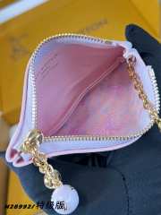 Uubags Louis Vuitton M28992 Key Pouch In Sweet Lavender 12x7x1.5cm - 2