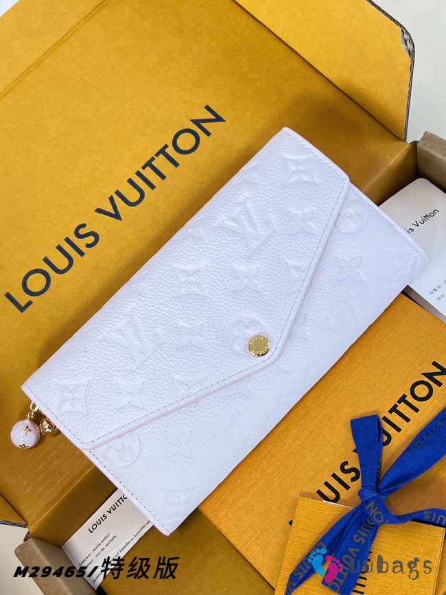 Uubags Louis Vuitton M29465 Sarah Wallet In Sweet Lavender 19x10.5x2cm - 1