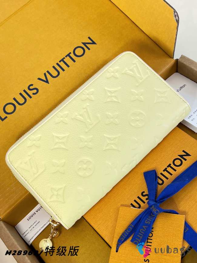 Uubags Louis Vuitton M28969 Zippy Wallet In Banana 19.5x10.5x2.5cm - 1