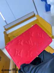 Uubags Louis Vuitton M28984 Romy Card Holder In Blood Orange 12x8x0.8cm - 4