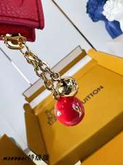 Uubags Louis Vuitton M28984 Romy Card Holder In Blood Orange 12x8x0.8cm - 2