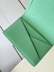 Uubags Louis Vuitton M27652 Pocket Organizer In Minty Green 7.5x11.1x1cm - 6