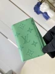Uubags Louis Vuitton M27652 Pocket Organizer In Minty Green 7.5x11.1x1cm - 4