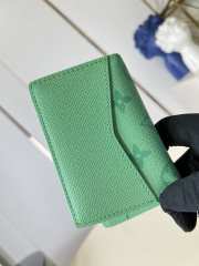 Uubags Louis Vuitton M27652 Pocket Organizer In Minty Green 7.5x11.1x1cm - 3