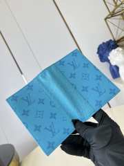 Uubags Louis Vuitton M27653 Passport Cover In Tropical Blue 10x14x2.5cm - 6