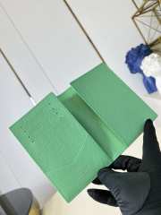 Uubags Louis Vuitton M27654 Passport Cover In Minty Green 10x14x2.5cm - 5