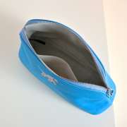 Uubags Hermes Medium Bolide Animaux Mats Case In Light Blue 26x18x10cm - 6