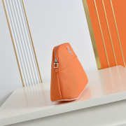 Uubags Hermes Medium Bolide Animaux Mats Case In Fire Orange 26x18x10cm - 2