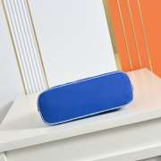 Uubags Hermes Medium Bolide Animaux Mats Case In Cobalt Blue 26x18x10cm - 3