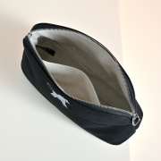 Uubags Hermes Medium Bolide Animaux Mats Case In Black 26x18x10cm - 5