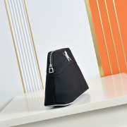 Uubags Hermes Medium Bolide Animaux Mats Case In Black 26x18x10cm - 4