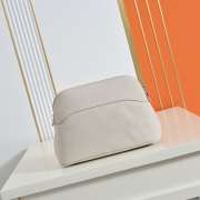 Uubags Hermes Medium Bolide Animaux Mats Case In Light Grey 26x18x10cm - 2