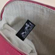 Uubags Hermes Medium Bolide Animaux Mats Case In Pink 26x18x10cm - 2