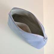 Uubags Hermes Medium Bolide Animaux Mats Case In Baby Blue 26x18x10cm - 6