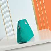 Uubags Hermes Medium Bolide Animaux Mats Case In Green 26x18x10cm - 5