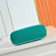 Uubags Hermes Medium Bolide Animaux Mats Case In Green 26x18x10cm - 2
